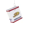 Cody Foster 2.75" Pumpkin Pie Spice Canister Glass Christmas Ornament GO-9799