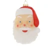 Cody Foster 3.25" Santa Face Blow Mold Glass Christmas Ornament GO-8877