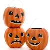 Cody Foster 10" Set Of 3 Jack O Lantern Halloween Candy Bucket PM-205