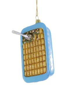 Cody Foster 5" Tater Tot Hot Dish Casserole Glass Christmas Ornament GO-8788