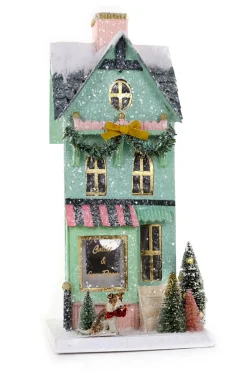 Cody Foster 16" Tea Room Vintage Inspired Putz Christmas House HOU-324