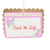 Cody Foster 4.25" Treat Yo Self Sheet Cake Christmas Ornament PO-2078
