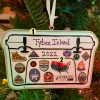 Cooler Travel Camping Personalized Christmas Ornament OR2405