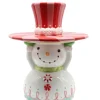 December Diamonds 20" Candy Snowman Server Christmas Decoration 29-29303