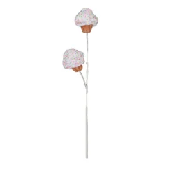 December Diamonds 25" White, Blue, Or Pink Cupcake Christmas Tree Pick