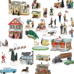 Department 56 Christmas Vacation Village 29 PC 2024 Mega Set With EXCLUSIVE Snots On The Run Figure