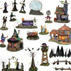 Department 56 2024 Halloween Village 18 Pc Set