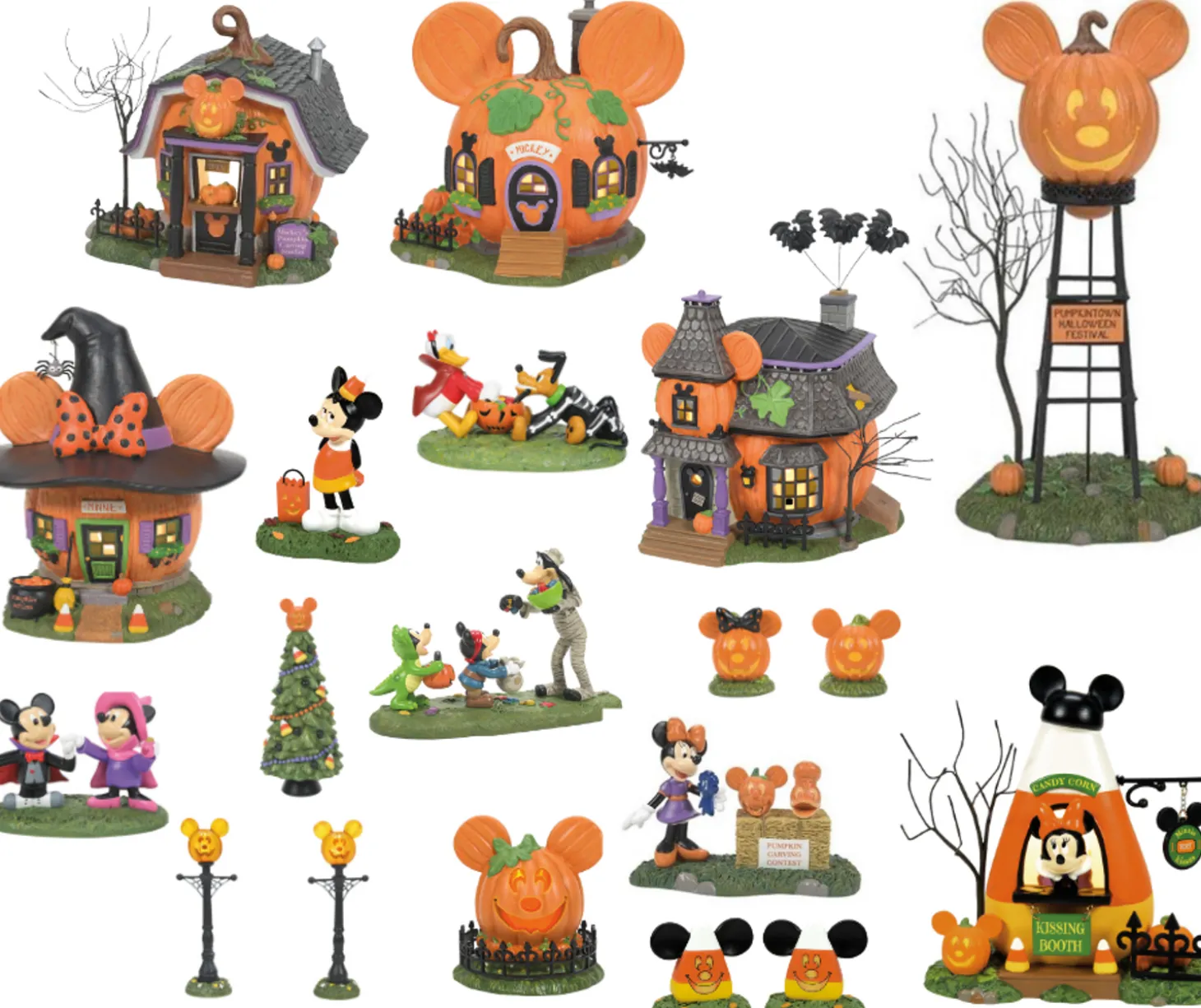Department 56 2024 Mickey's Pumpkintown Village Full Set