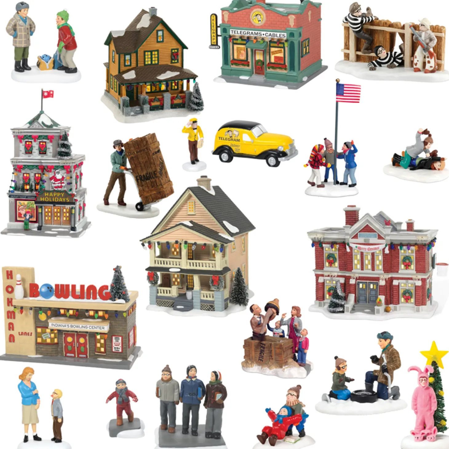 Department 56 A Christmas Story 2023 Full Set 18 Pieces