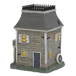 Department 56 Addams Family Midyear Set Carriage House And Thrill Seeking With Fester 2 Piece Set 6004825SET
