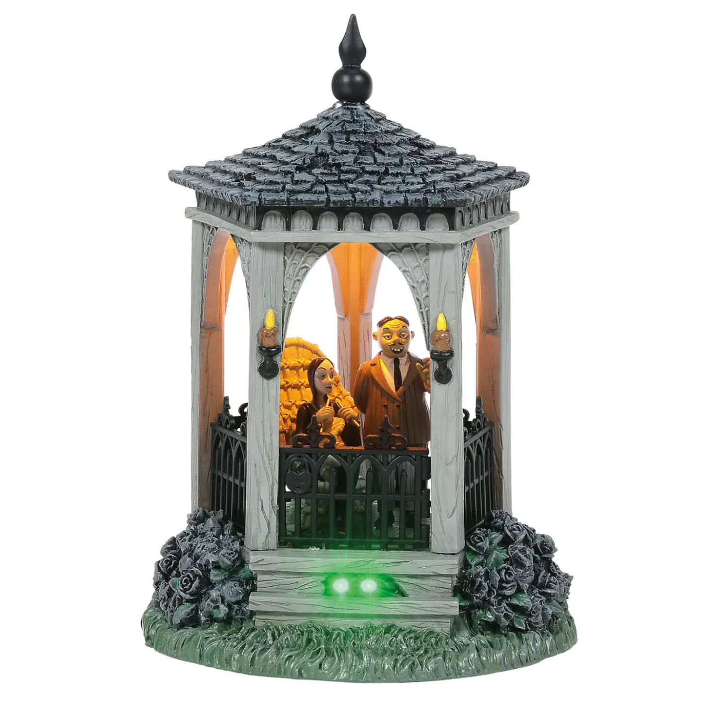 Department 56 Addams Family Village The Gazebo At Moonlight Figure 6005626