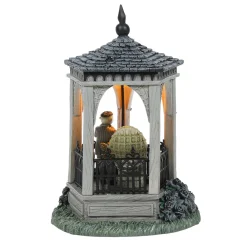 Department 56 Addams Family Village The Gazebo At Moonlight Figure 6005626