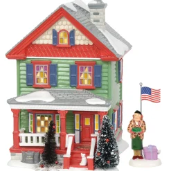 Department 56 Christmas Vacation Village Aunt Bethany And House Set