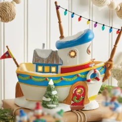 Department 56 Disney Christmas Village 34 Pc Everything Set