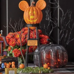 Department 56 Disney Mickey's Pumpkintown Water Tower 6012312