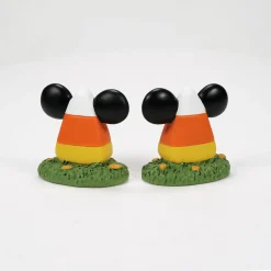 Department 56 Disney Mickey's Pumpkintown Candy Corn Topiaries 6013682