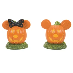 Department 56 Disney's Pumpkintown Halloween Village Complete 13 Piece Set