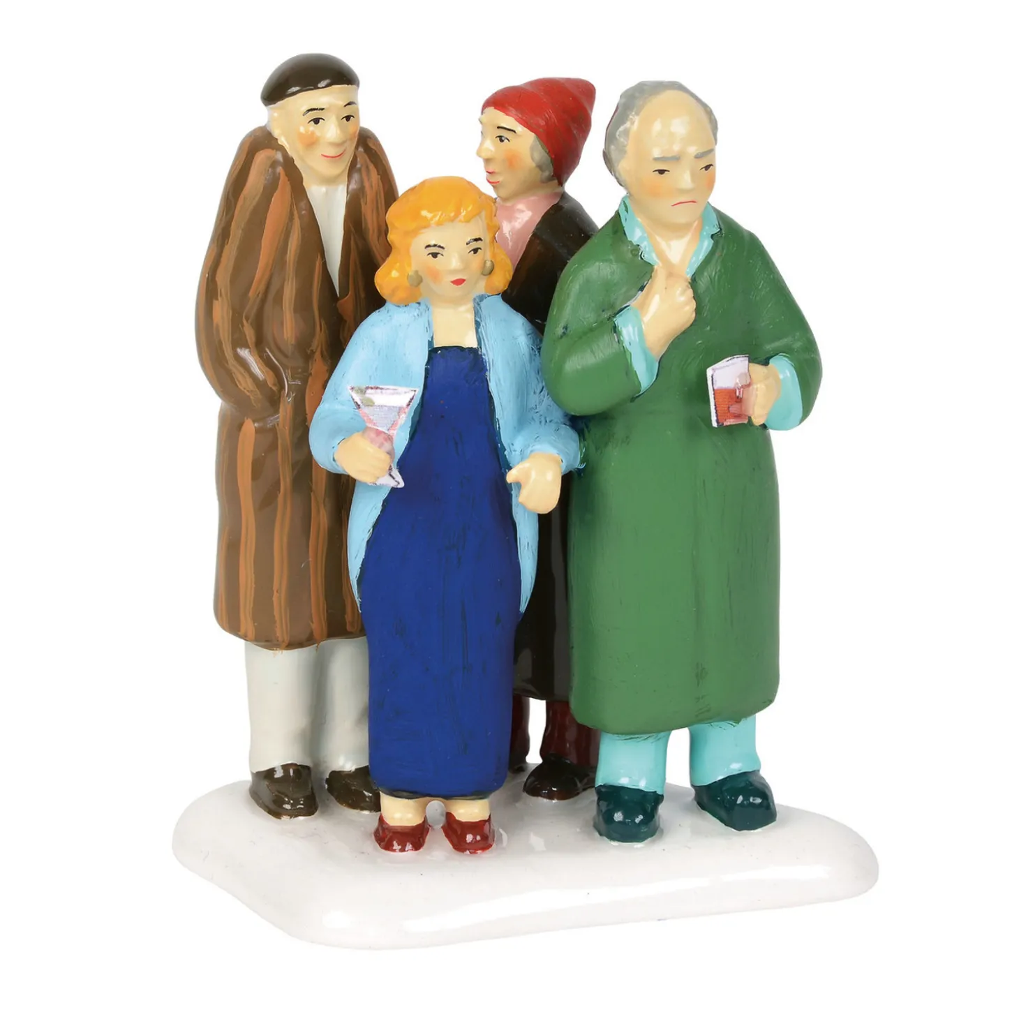 Department 56 Freezing Our Baguettes Off Christmas Vacation Village Figure 6000646