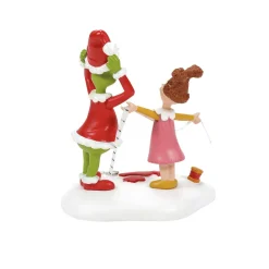 Department 56 Grinch Village Being Fitted For A Santy Suit Figure 6013019