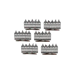 Department 56 Halloween Village Spooky Wrought Iron Fence 56.52982