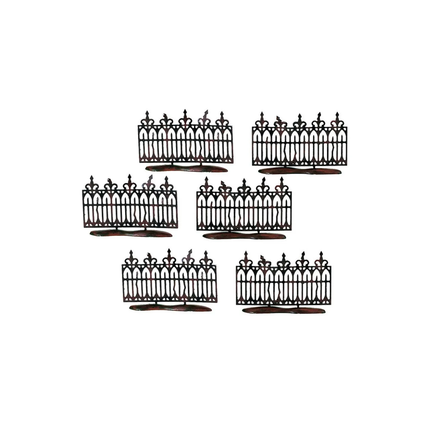 Department 56 Halloween Village Spooky Wrought Iron Fence 56.52982