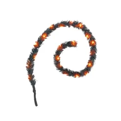 Department 56 Halloween Village Lighted Orange And Black Sisal Garland 6007715