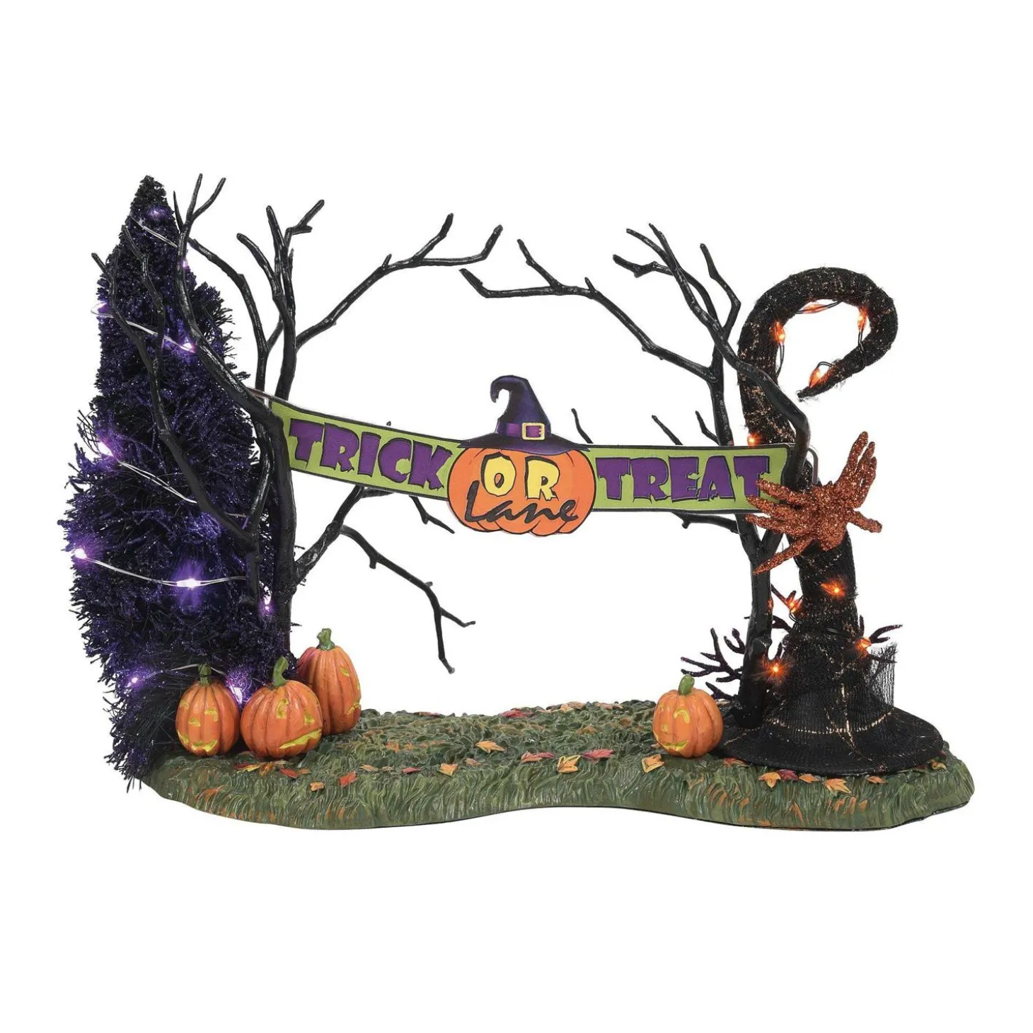 Department 56 Halloween Village Trick Or Treat Lane Entrance 6012299