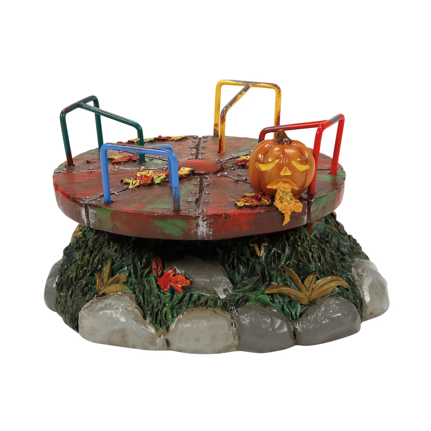 Department 56 Halloween Village Scary Go-Round Animated Figure 6013644