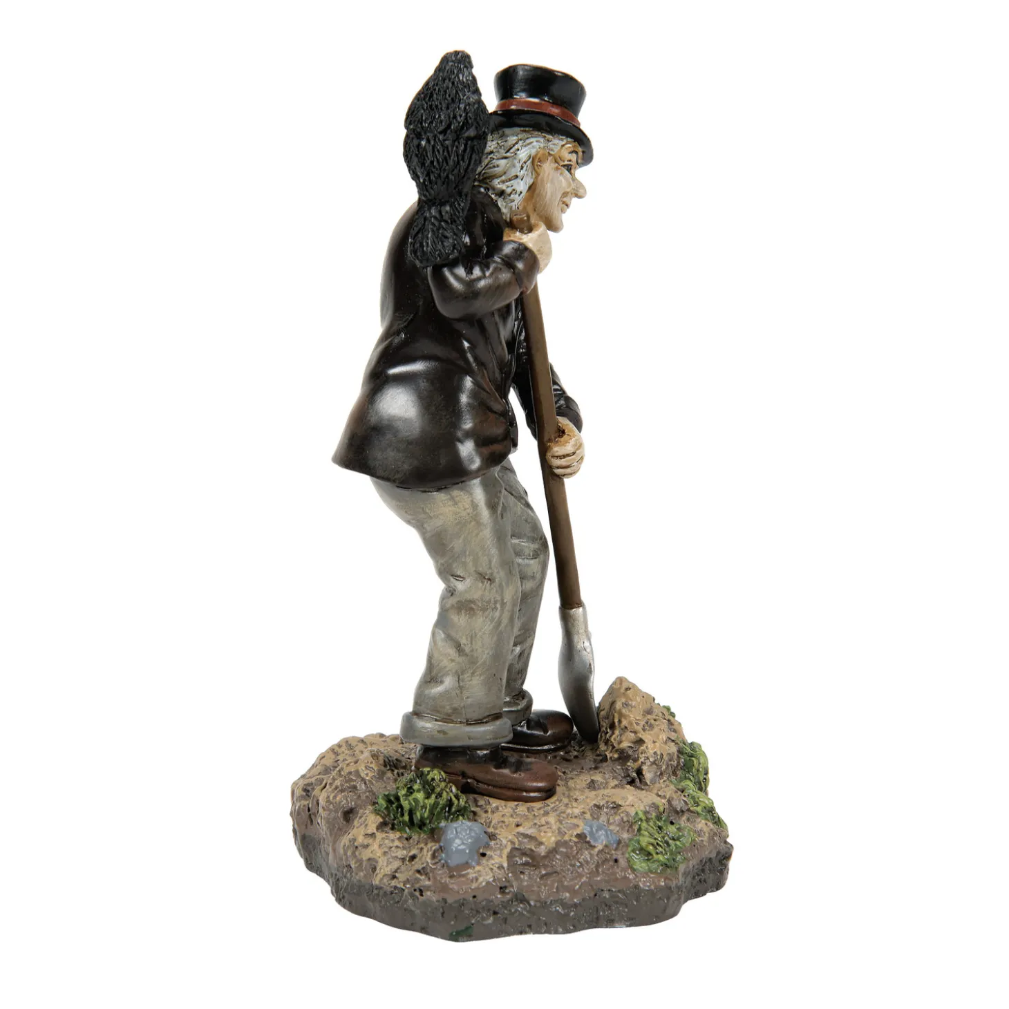 Department 56 Halloween Village Quoth The Raven, Dig Some More Figure 6013657