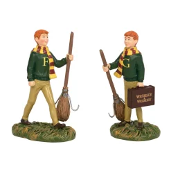 Department 56 Harry Potter Village Fred And George Weasley Figure 6003332
