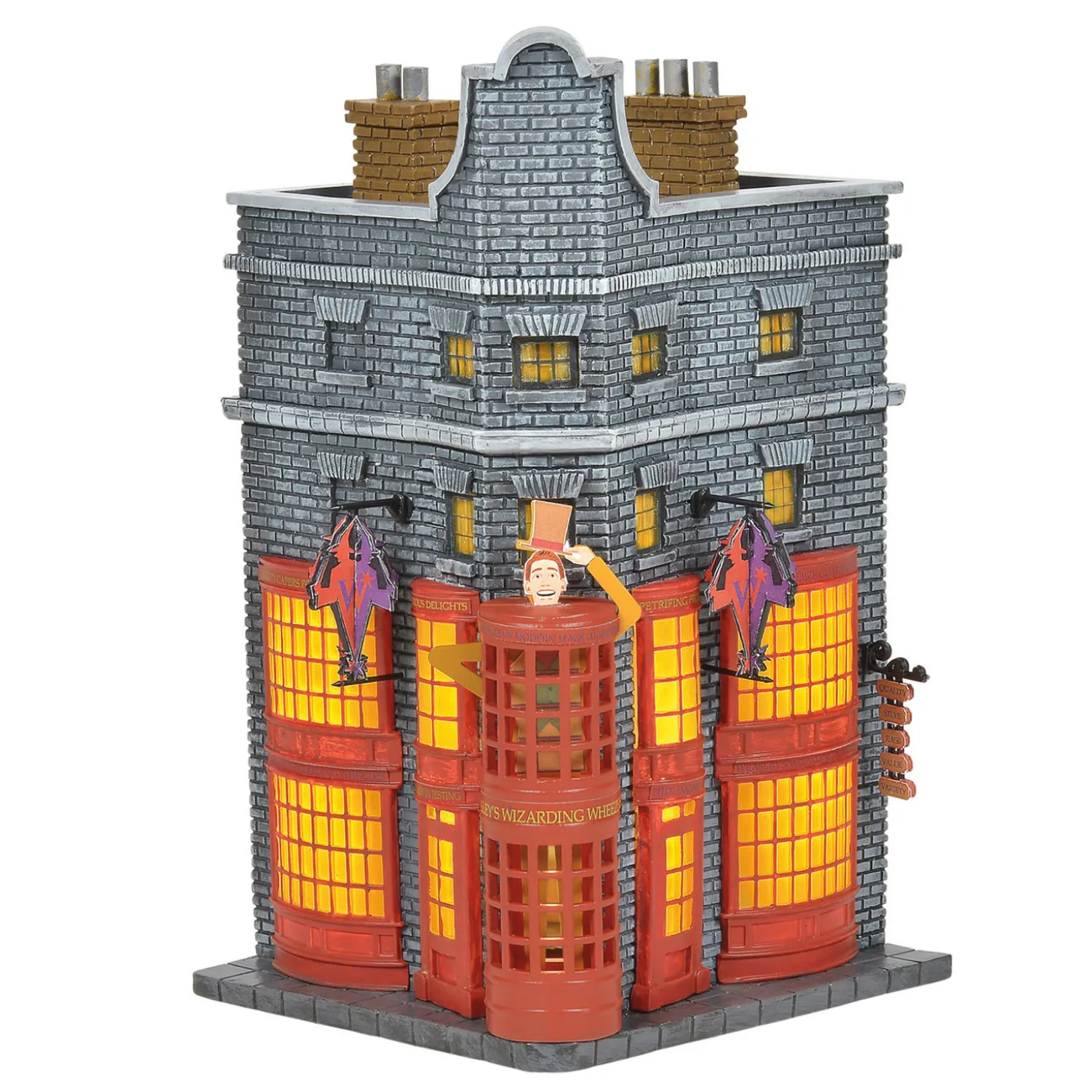 Department 56 Harry Potter Village Weasleys' Wizard Wheezes Building 6005615