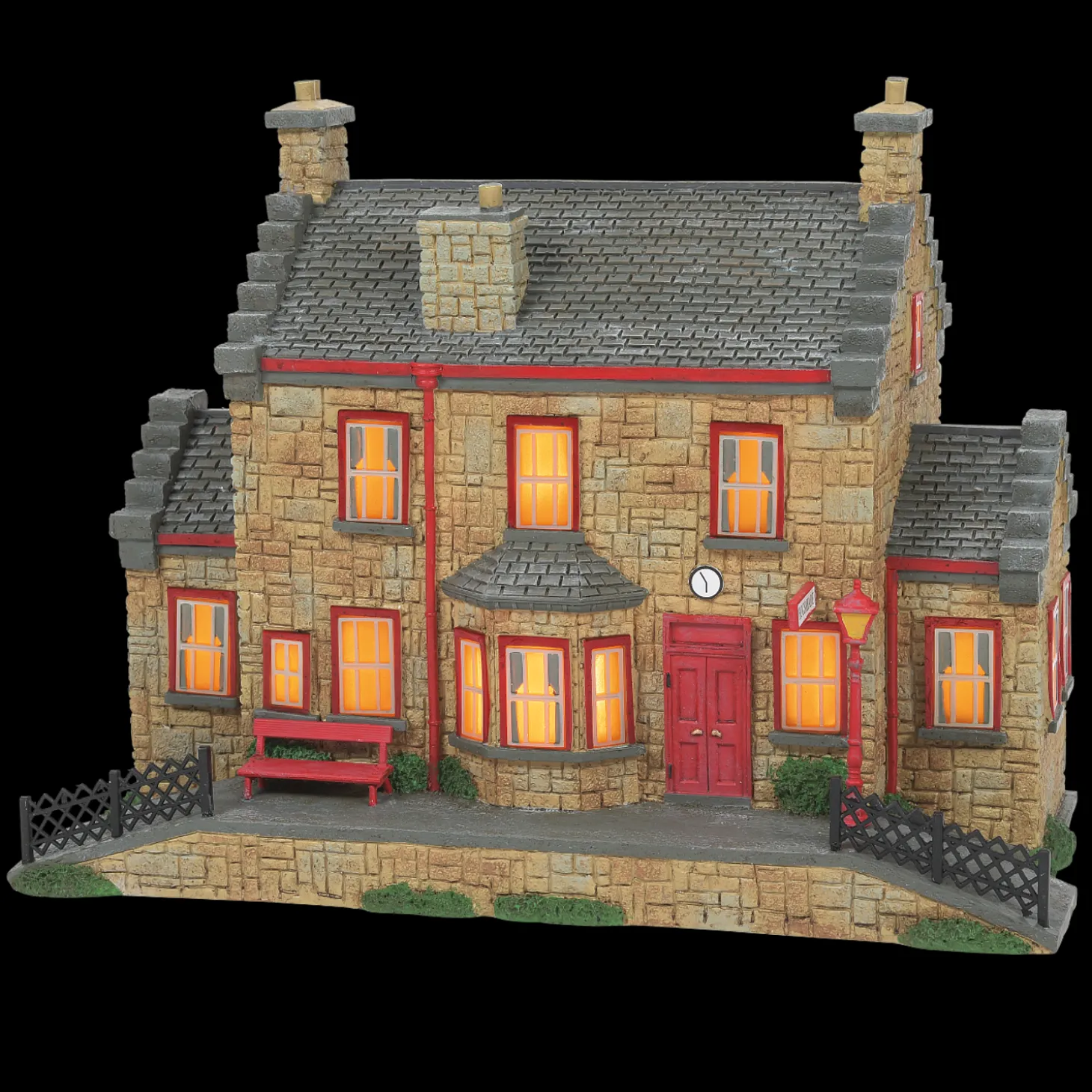 Department 56 Harry Potter Village Hogsmeade Station Building 6009846