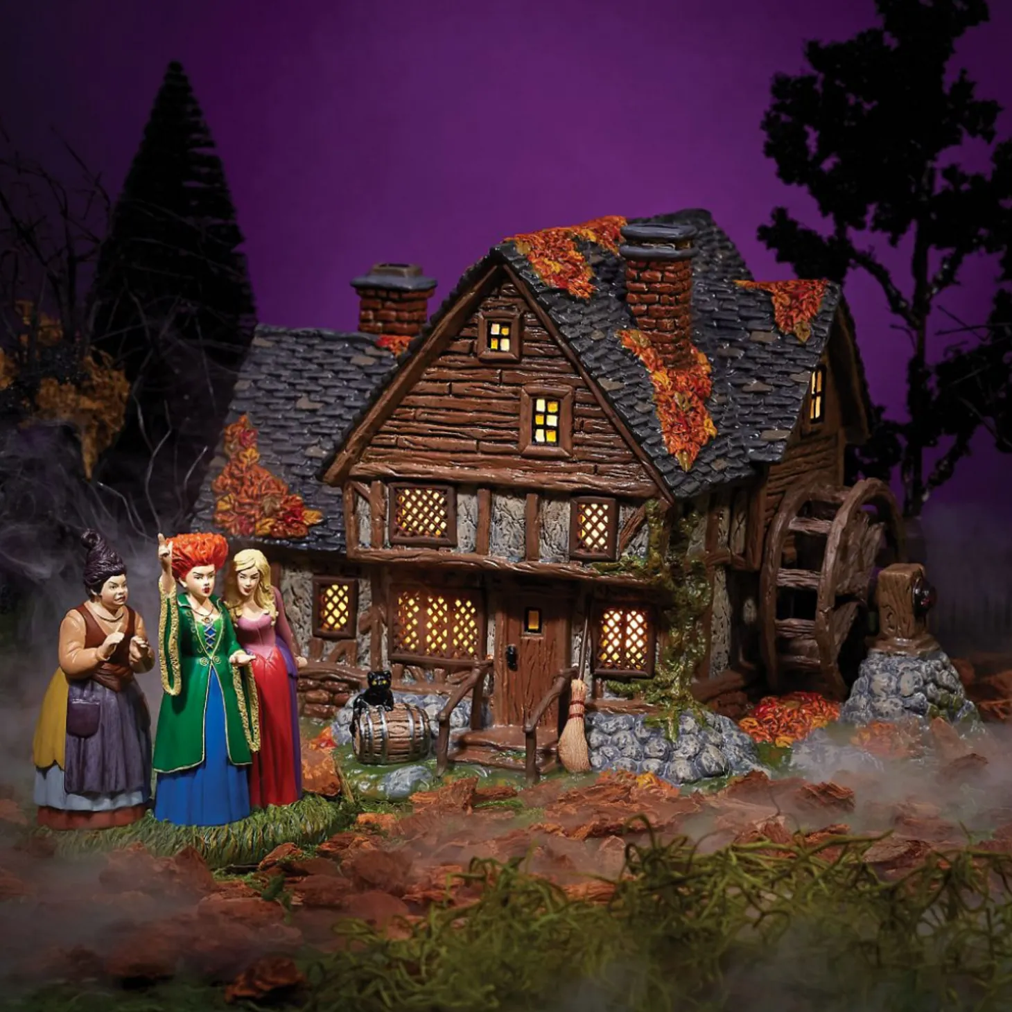 Department 56 Hocus Pocus Sanderson Sisters House And Trio
