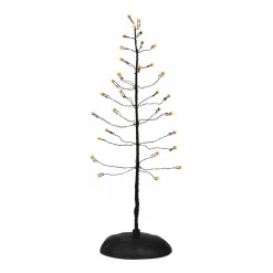 Department 56 Orange Or Purple Twinkle Bright Lighted Halloween Tree Village Accessory