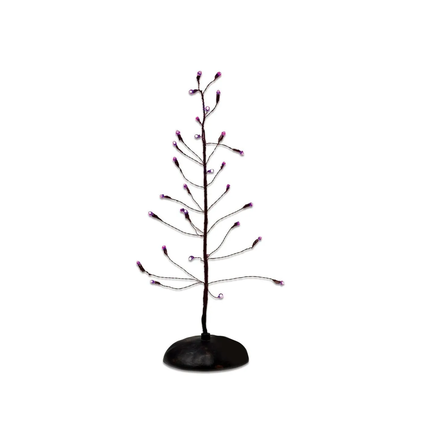 Department 56 Orange Or Purple Twinkle Bright Lighted Halloween Tree Village Accessory