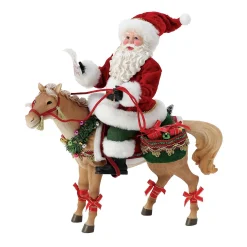 Department 56 Possible Dreams Santa Gift Horse Figure 6012243