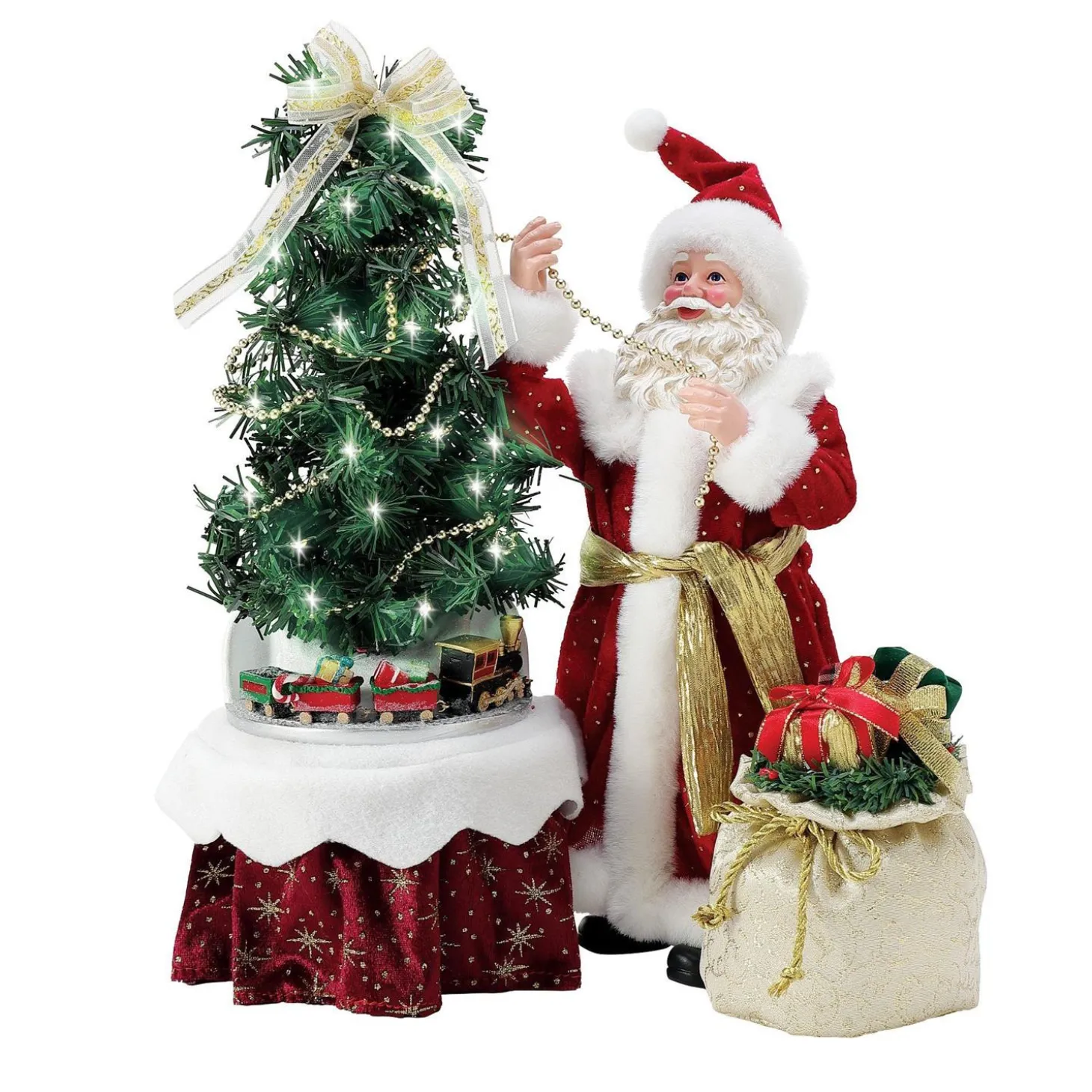 Department 56 Possible Dreams Santa Christmas Express Train Santa Figure 6012250