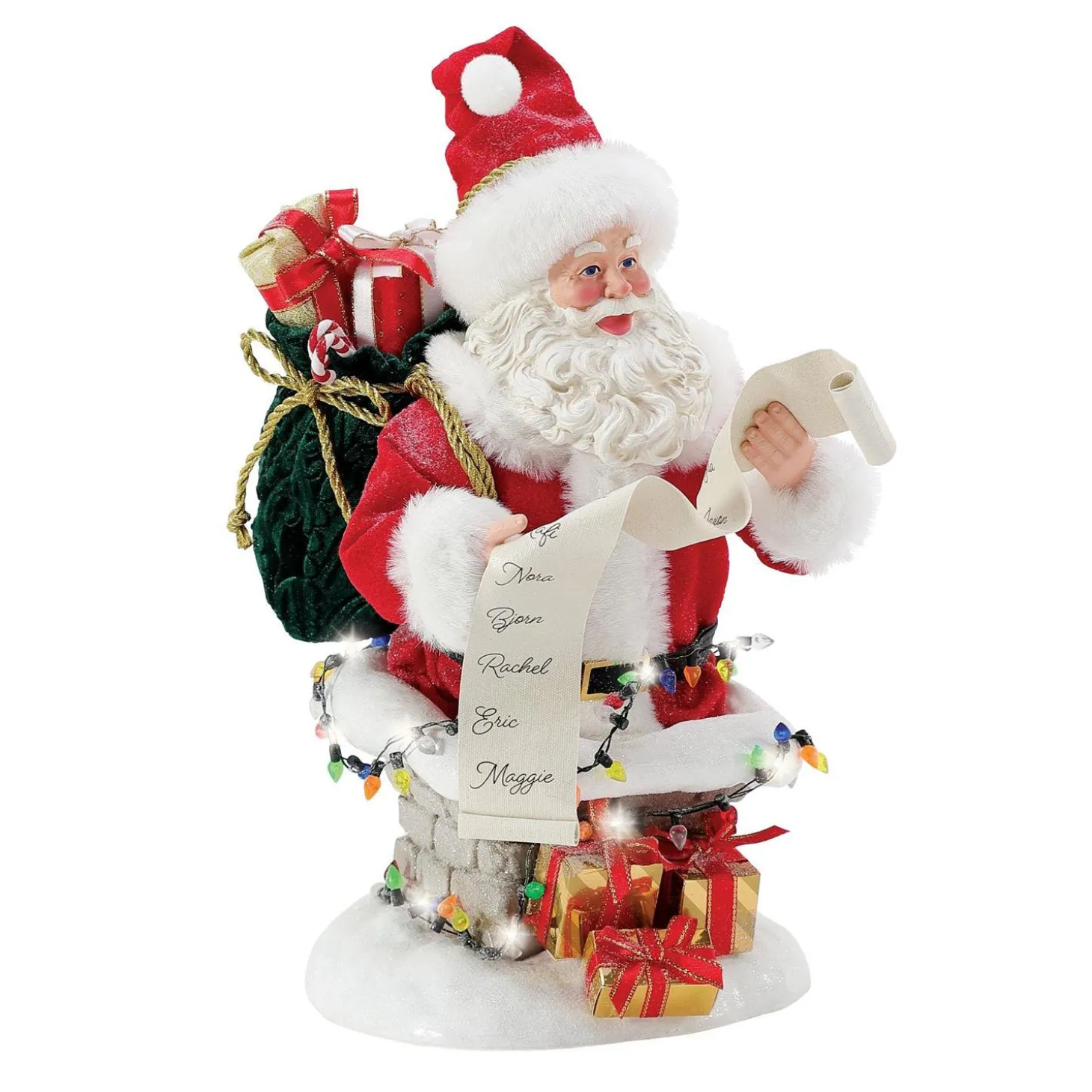 Department 56 Possible Dreams Must Be Santa Figure 6012252