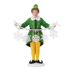 Department 56 Possible Dreams Buddy Making Snowflakes Figure 6013709