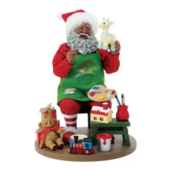 Department 56 Possible Dreams African American Santa Hand Painted Figure 6013911