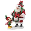 Department 56 Possible Dreams Santa Evergreen Friendship Mickey Figure 6013932