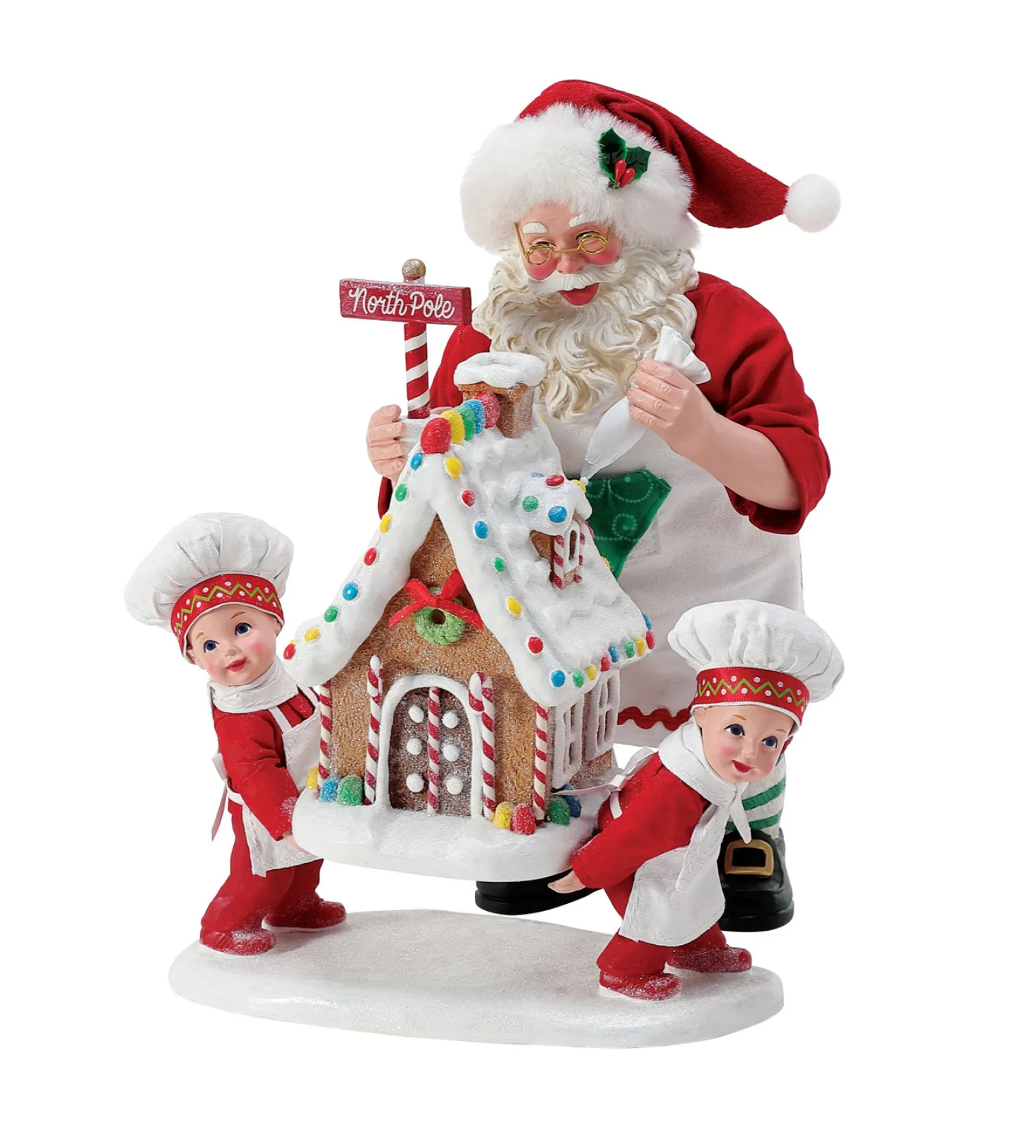 Department 56 Possible Dreams Little Bakers Santa Figure 6014771