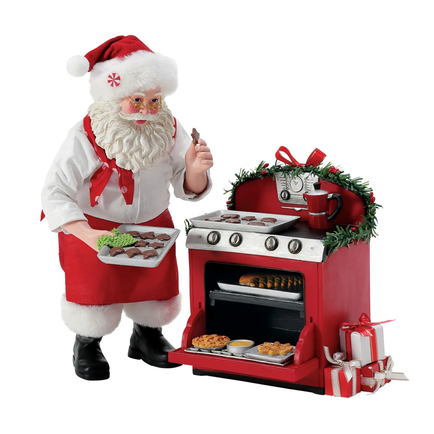 Department 56 Possible Dreams Santa Baking Christmas Memories 6014772