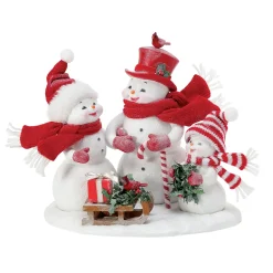 Department 56 Possible Dreams Snowman Family Figure 6014784