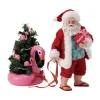Department 56 Possible Dreams Santa Flamingo Float Figure 6014785