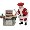 Department 56 Possible Dreams Santa All Fired Up Grilling Figure 6015237