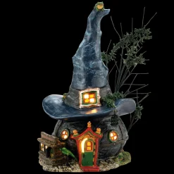 Department 56 Snow Village Halloween Toads & Frogs Witchcraft Haunt Building 4036591