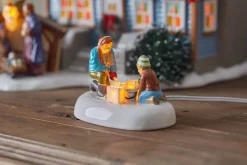 Department 56 Snow Village Christmas Eve Preparations Figure 6009703