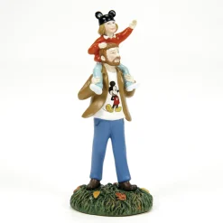 Department 56 Snow Village Halloween Visiting The Park Disney Figure 6014559