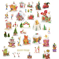 Department 56 The Grinch 2024 Full 34 Pc Set